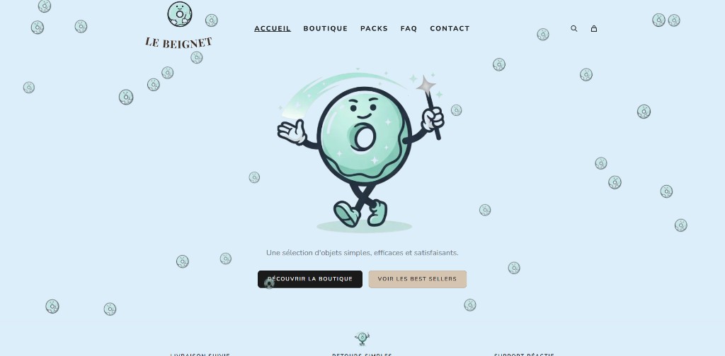 Le Beignet — e-commerce social-first